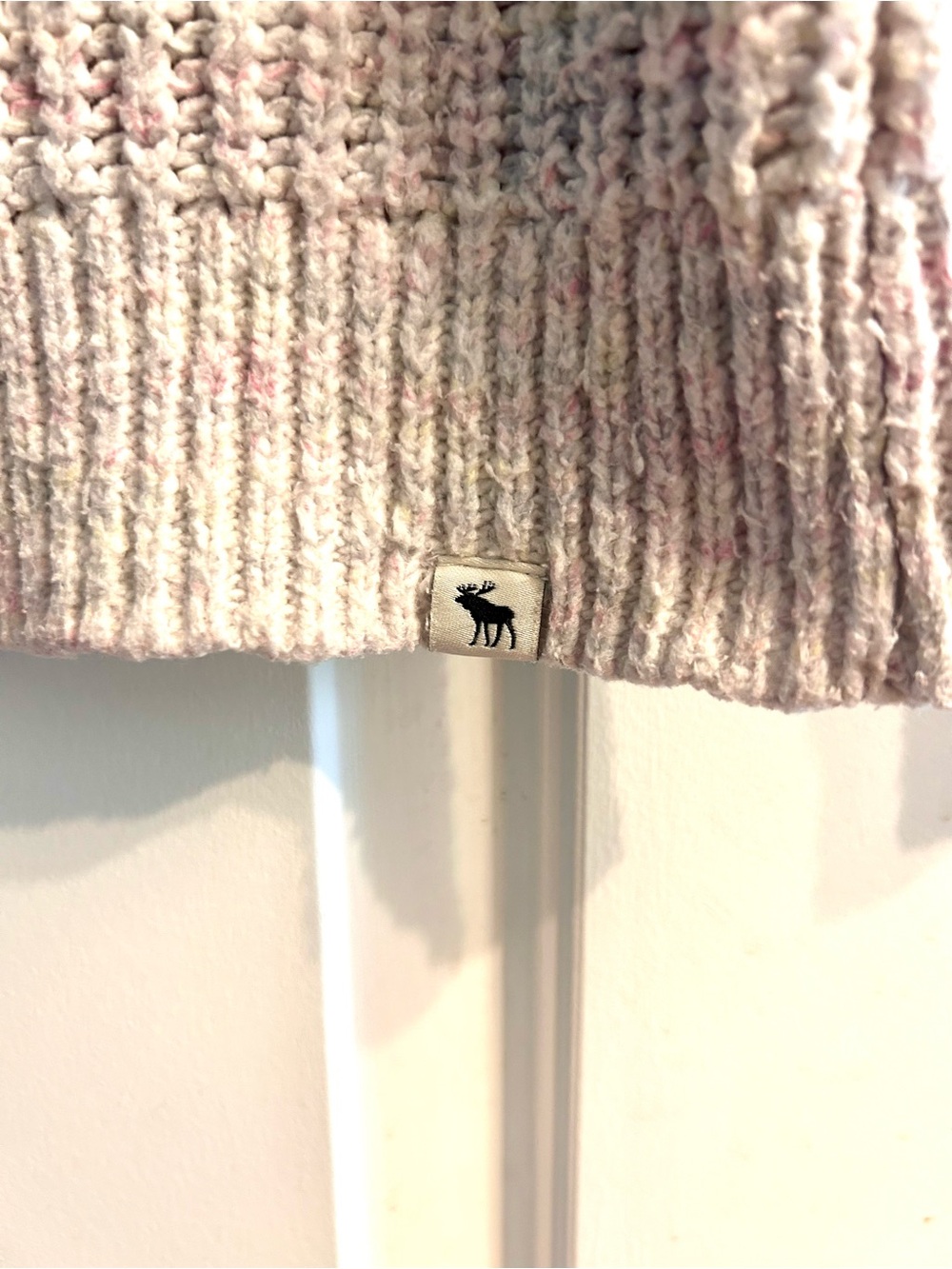 abercrombie kids Knit Sweater Pastel Confetti Speckled Youth Size 11/12 - Picture 4 of 10